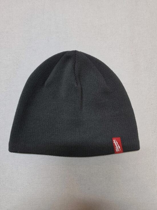 Milwaukee Tool Black Fleece Lined Beanie Hat One Size Winter Workwear